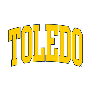 Toledo Rockets Mega Arch T-Shirt - White