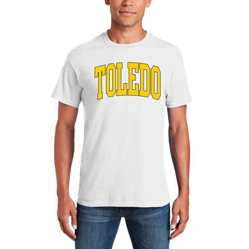 Toledo Rockets Mega Arch T-Shirt - White