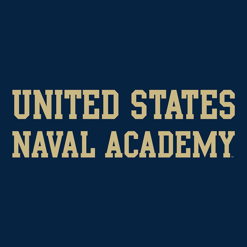 United States Naval Academy Midshipmen Basic Block Heavy Blend Hoodie - Navy