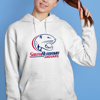 South Alabama Jaguars Primary Logo Hoodie - White