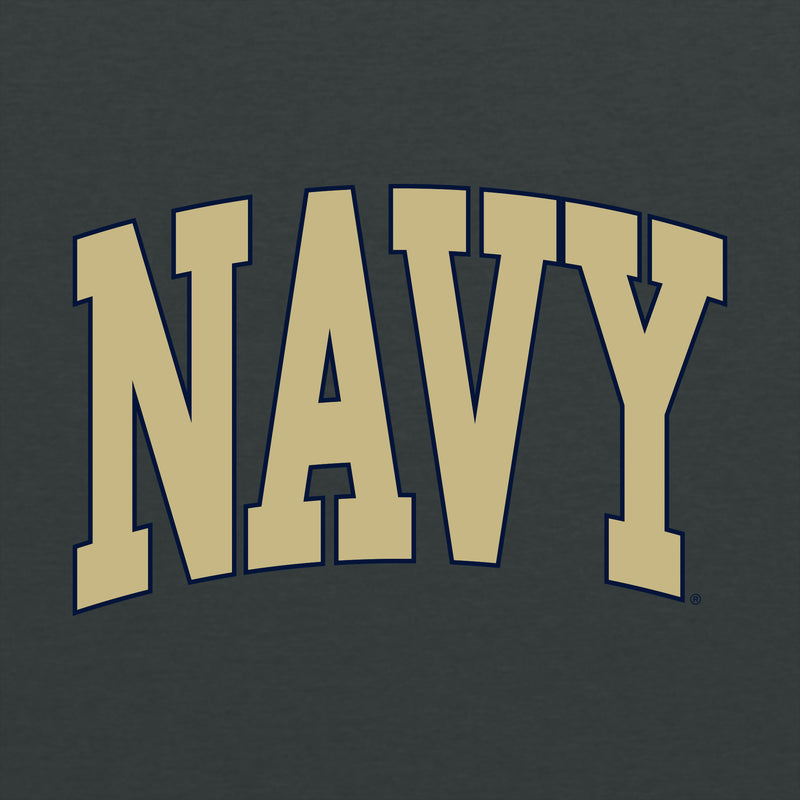 US Naval Academy Midshipmen Mega Arch T-Shirt - Dark Heather