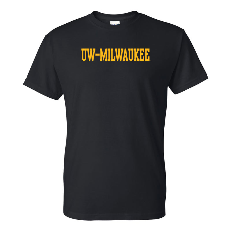 Wisconsin-Milwaukee Panthers Basic Block T Shirt - Black