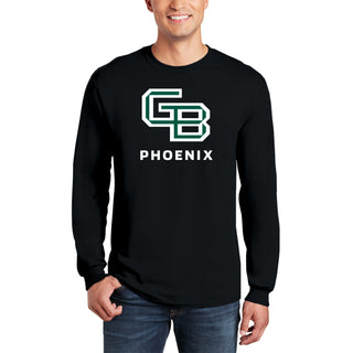 UW-Green Bay Primary Logo Long Sleeve - Black