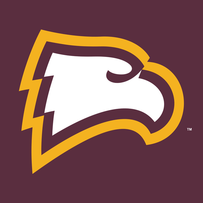 Winthrop University Eagles Primary Logo Womens Short Sleeve T Shirt - Maroon