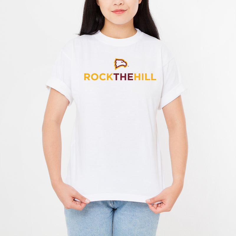 Winthrop Eagles Rock the Hill T Shirt - White