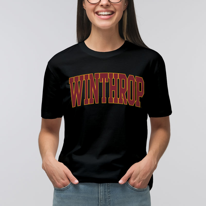 Winthrop Eagles Mega Arch T-Shirt - Black