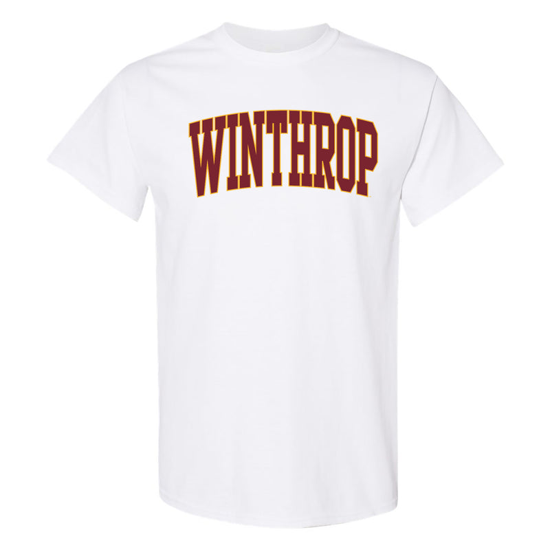 Winthrop Eagles Mega Arch T-Shirt - White