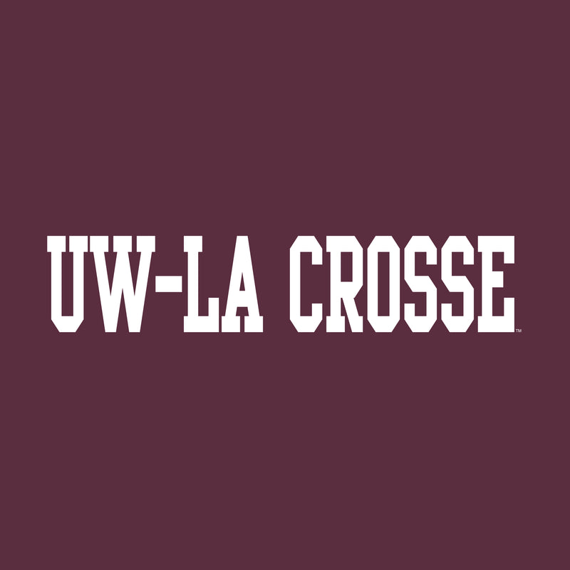 Wisconsin-La Crosse Basic Block Long Sleeve - Maroon