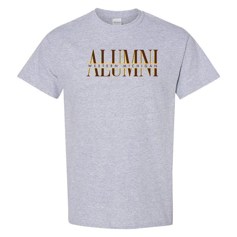 Western Michigan Classic Alumni T-Shirt - Sport Grey
