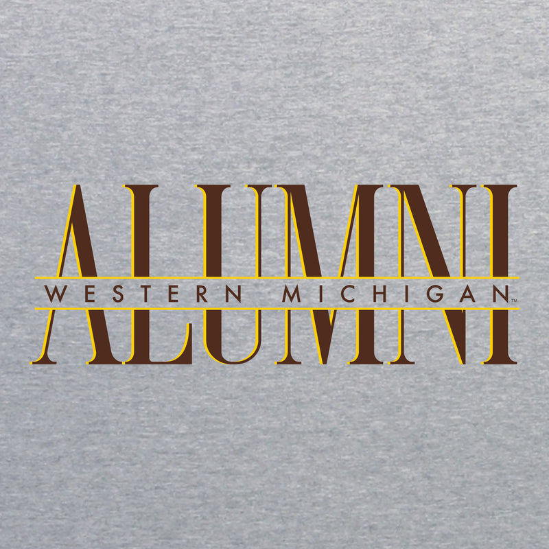 Western Michigan Classic Alumni Crewneck - Sport Grey