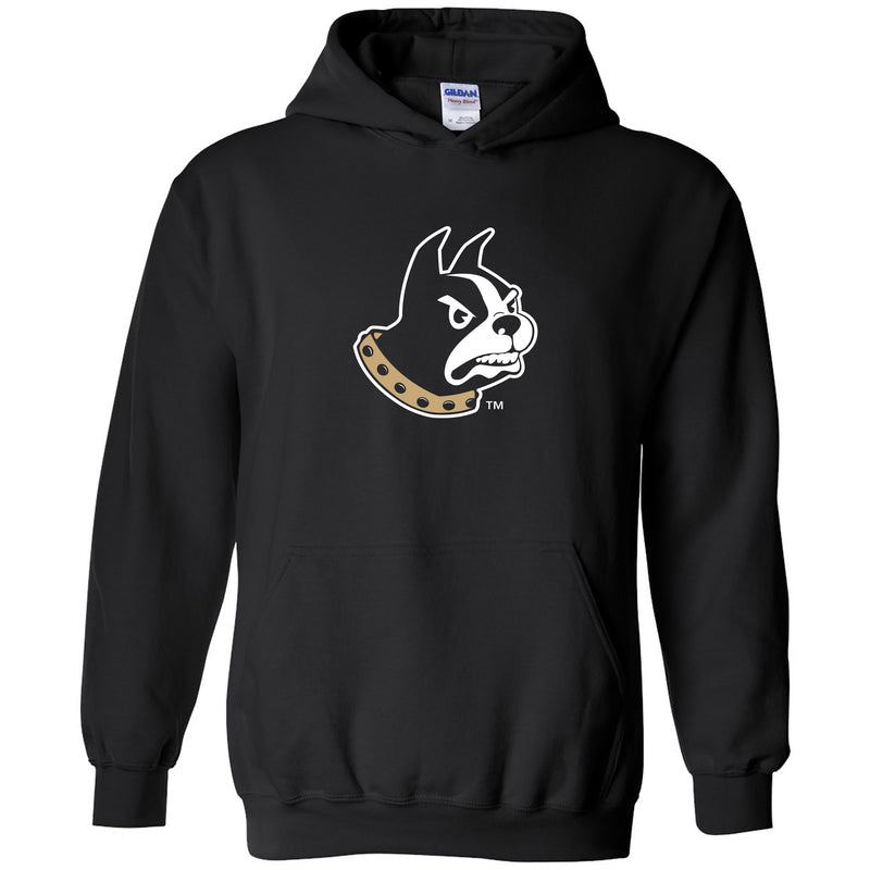 Wofford College Terriers Primary Logo Hoodie - Black