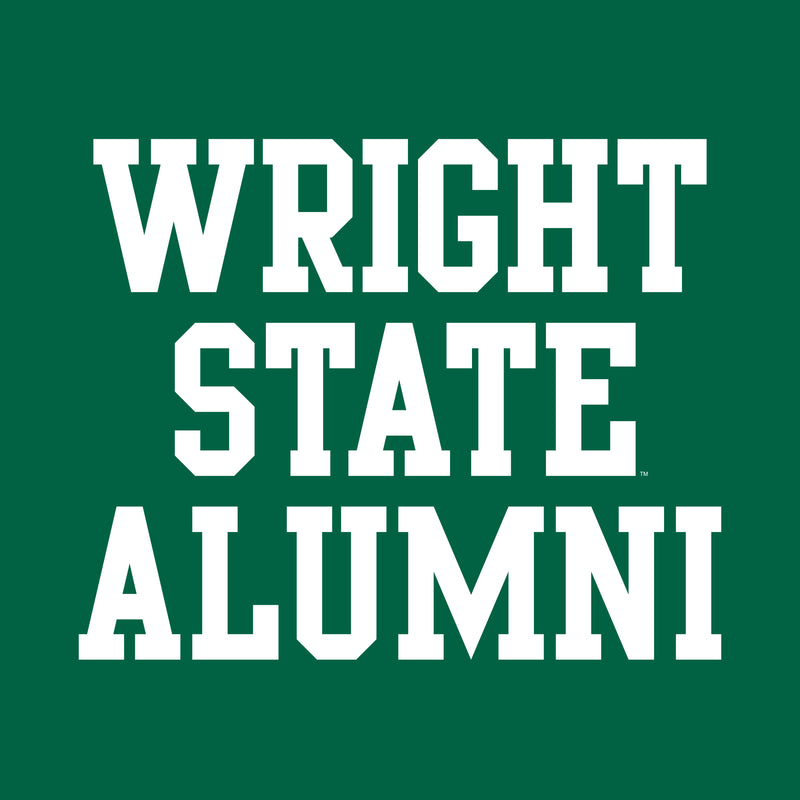 Wright State University Raiders Alumni Basic Block Short Sleeve T Shirt - Irish Green