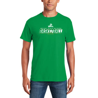 Wright State Raiders Basketball Charge T Shirt - Irish Green