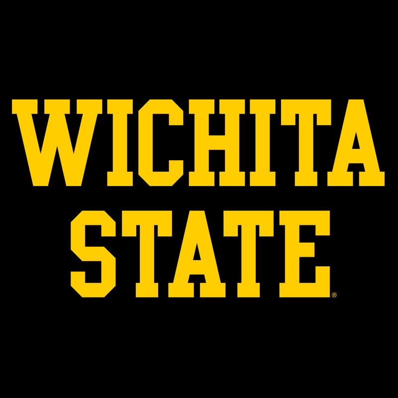Wichita State University Shockers Basic Block Heavy Blend Hoodie - Black