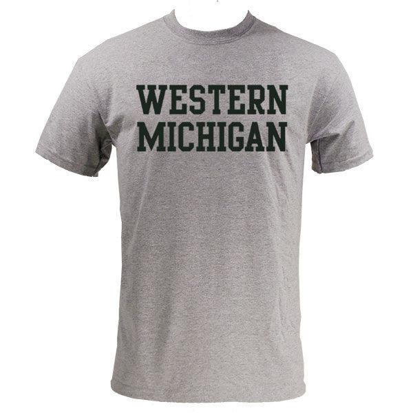 Block Western Michigan - Grey