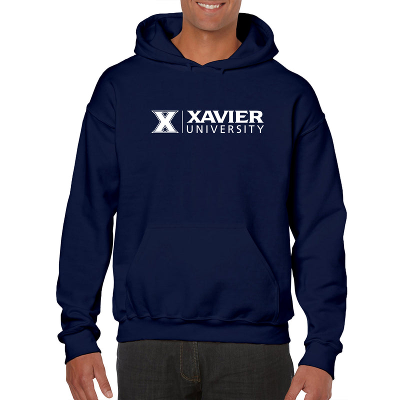 Xavier University Musketeers Institutional Logo Hoodie - Navy
