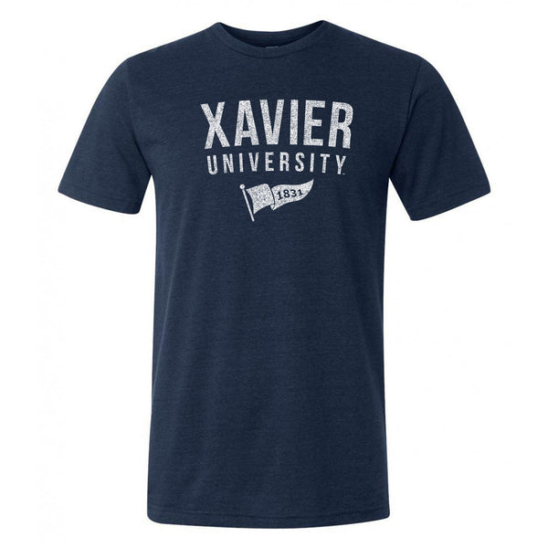 Xavier University Musketeers 1831 Banner Canvas Short Sleeve