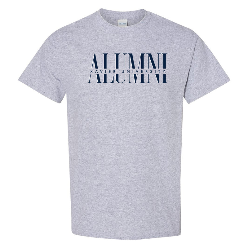 Xavier Classic Alumni T-Shirt - Sport Grey
