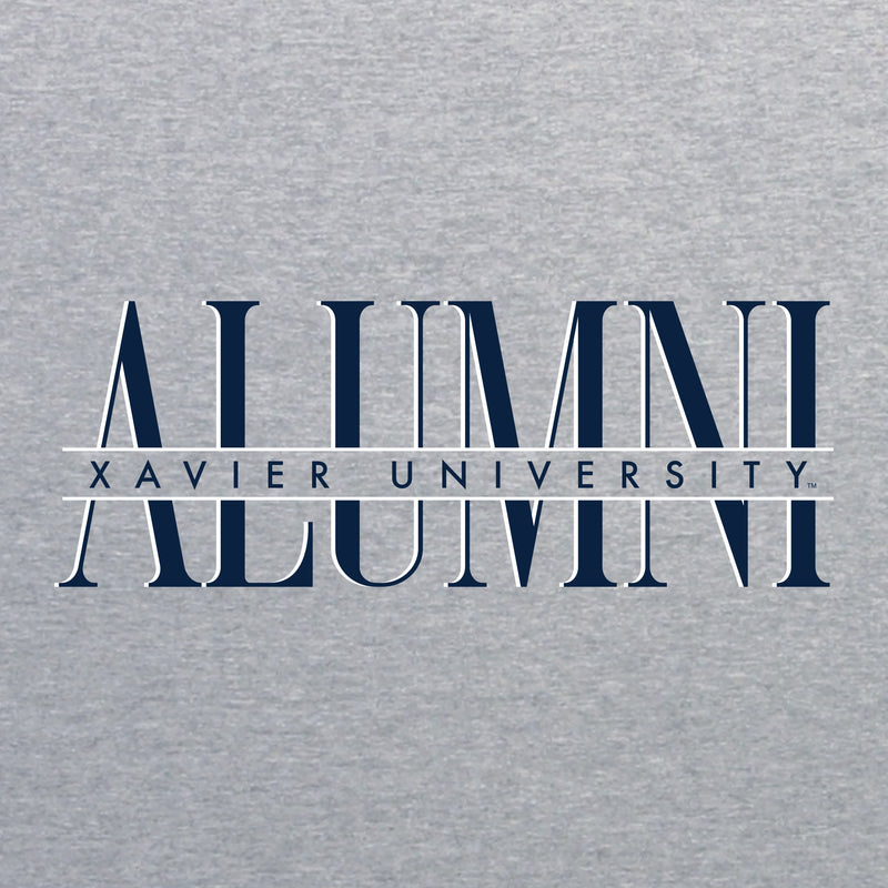 Xavier Classic Alumni T-Shirt - Sport Grey