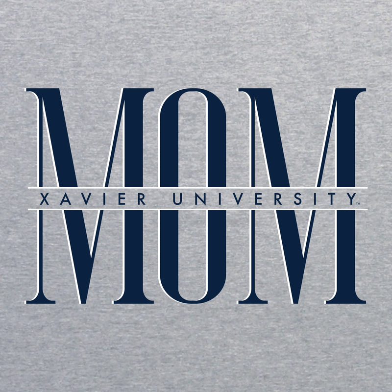 Xavier Classic Mom Crewneck - Sport Grey