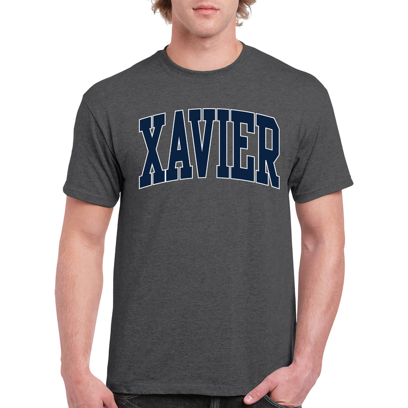 Xavier Musketeers Mega Arch T-Shirt - Dark Heather