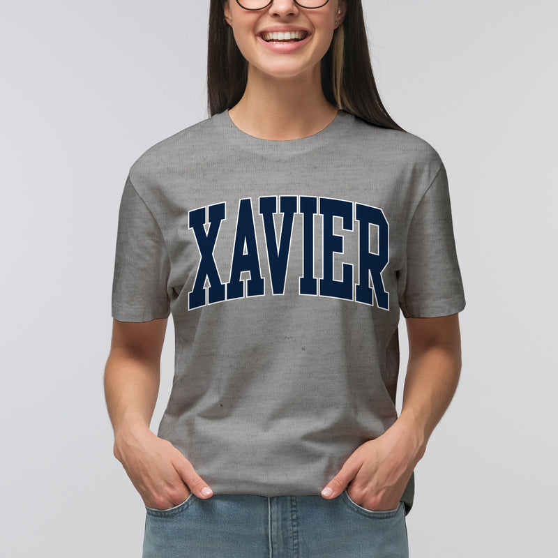 Xavier Musketeers Mega Arch T-Shirt - Sport Grey