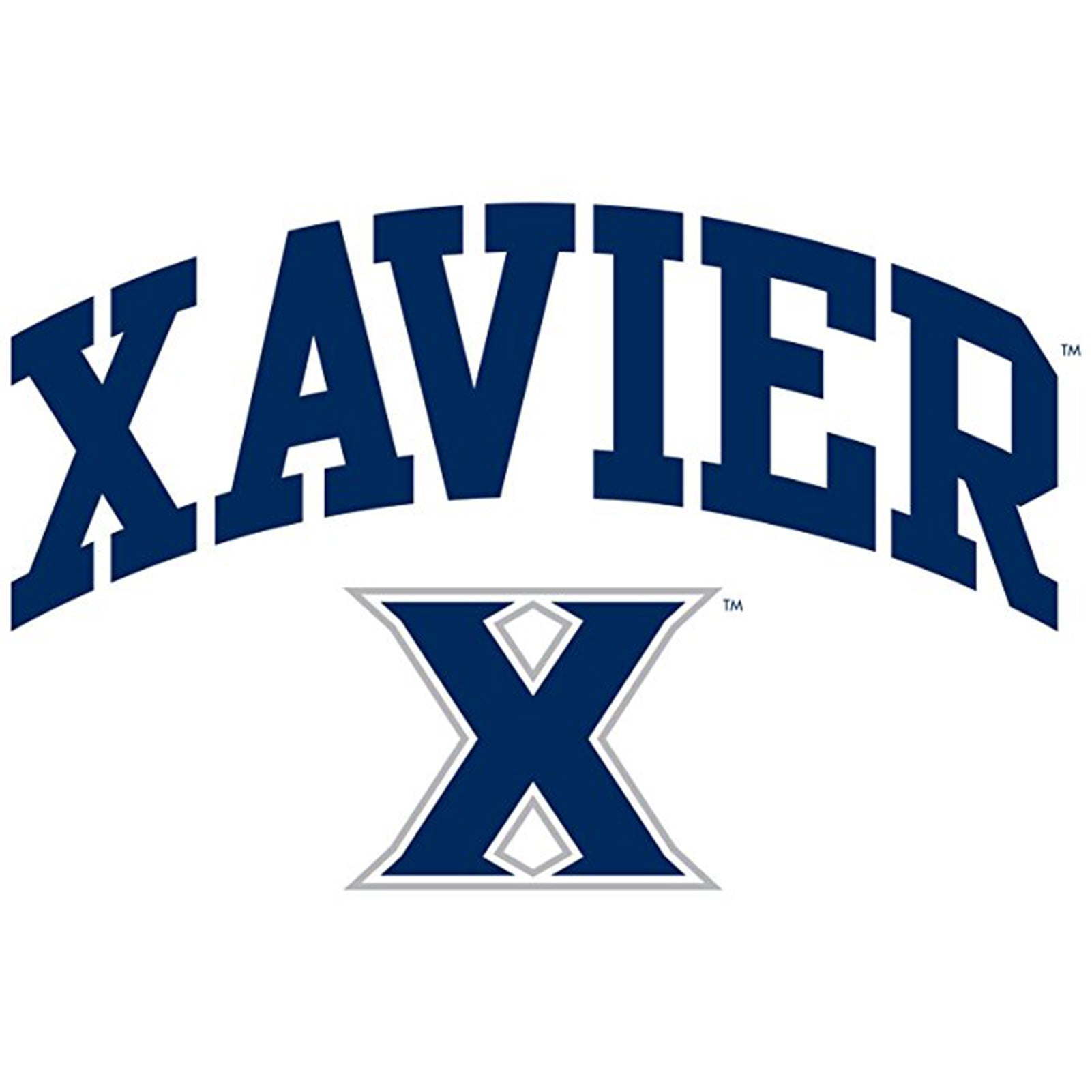 Xavier Sticker Red Color Xavier University Logos