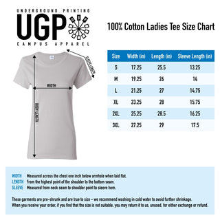 Memphis Tigers Primary Logo Women's T-Shirt - White